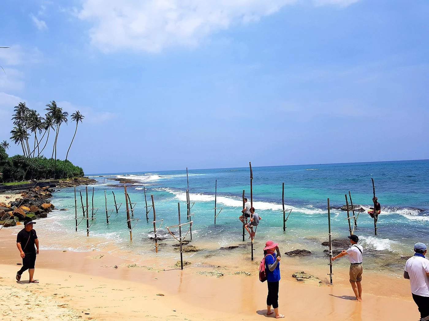 Unawatuna Beach shoreline